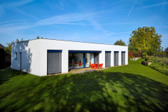 Bungalov vo farbách neba a slnka