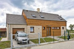 Mladá rodina si splnila sen a nechala si postaviť rodinný dom podľa projektu spoločnosti G Servis CZ