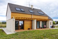 Mladá rodina si splnila sen a nechala si postaviť rodinný dom podľa projektu spoločnosti G Servis CZ