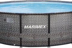 Z hľadiska inštalácie je najjednoduchší nadzemný bazén. Po skončení sezóny ho treba vyčistiť, vypustiť a uskladniť na suché, nemrznúce miesto (HORNBACH)