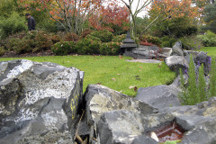 Vo veľkých čadičových blokoch sa objavujú prirodzené vodné plochy, ktoré milujú vtáky