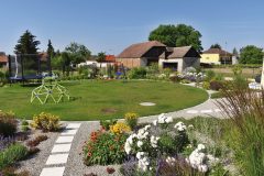 Celkový pohľad jasne ukazuje, pre koho je záhrada primárne určená