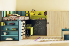 Unikátny dizajn vytvára kompozície, ktoré sa prispôsobia potrebám každého školáka (LAGRAMA), www.space4kids.cz